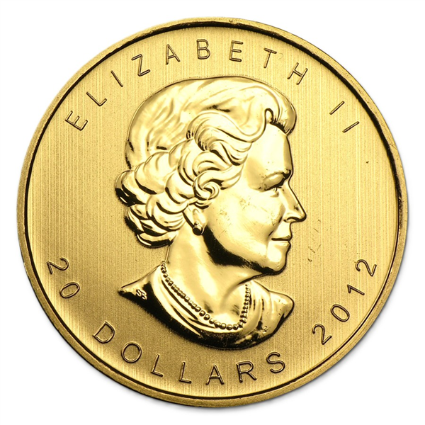 2021 1/2 oz Canadian Gold Maple Leaf Coin